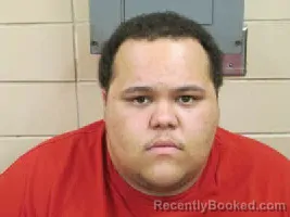 Mugshot of RASHAAD Antohneio GRIFFIN booked in Scotland County, North Carolina on April 22, 2026