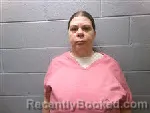 Mugshot of LORIE LYNN SAMPSON booked in Scotland County, North Carolina on July 7, 2026