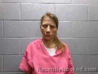 Mugshot of Brandy Jo Robbins booked in Scotland County, North Carolina on August 21, 2026