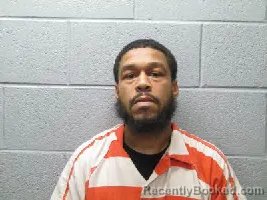 Mugshot of Deangelo Donte Cummings booked in Scotland County, North Carolina on August 29, 2026