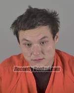 Booking photo from Mille Lacs County, Minnesota