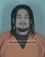 Booking photo from Mille Lacs County, Minnesota