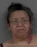 Mugshot of Alice Jean Budreau booked in Morrison County, Minnesota on March 30, 2026