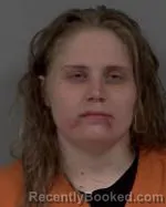 Mugshot of Carlee Rose Bollig booked in Morrison County, Minnesota on April 24, 2026