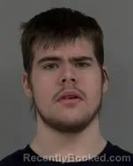 Mugshot of Logan Andrew Marthaler booked in Morrison County, Minnesota on May 8, 2026