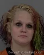 Mugshot of Samantha Joann Lundgren booked in Morrison County, Minnesota on May 9, 2026