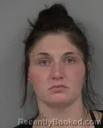 Mugshot of Michaela Marie Bassett booked in Morrison County, Minnesota on August 14, 2026