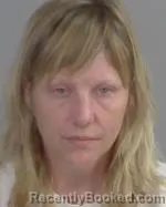 Mugshot of Allison Marie Dahl booked in Nicollet County, Minnesota on March 30, 2026