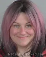 Mugshot of Megan Elizabeth Schultz booked in Nicollet County, Minnesota on April 17, 2026