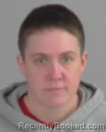 Mugshot of Cassandra Kay Roozen booked in Nicollet County, Minnesota on April 20, 2026