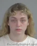 Mugshot of Isabella Rose Smith booked in Nicollet County, Minnesota on April 21, 2026