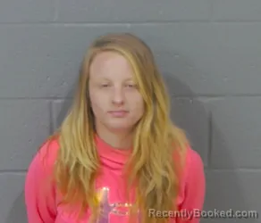 Mugshot of Katlyn Mckenzie Burleson booked in Stanly County, North Carolina on August 17, 2026