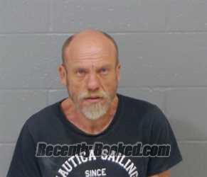 Mugshot of James Curtis Vanhoy booked in Stanly County, North Carolina on August 12, 2026