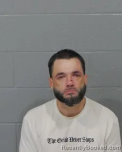 Mugshot of Eric Lee Burleson booked in Stanly County, North Carolina on October 6, 2026