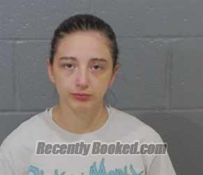 Booking photo from Stanly County, North Carolina