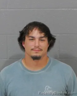 Mugshot of Nicholas Bailey Sasser booked in Stanly County, North Carolina on October 4, 2026