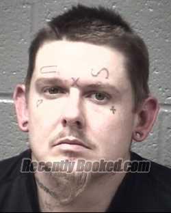 Booking photo from Stanly County, North Carolina