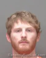 Mugshot of Austin Eugene Richardson booked in Pipestone County, Minnesota on March 18, 2026