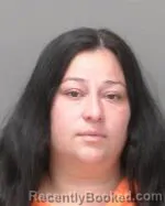 Mugshot of Raquel Estefania Guerrero-Marquez booked in Pipestone County, Minnesota on August 30, 2026