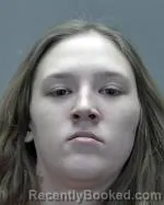 Mugshot of Mykenzie Rae Pendleton booked in Renville County, Minnesota on March 26, 2026