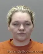 Mugshot of Kelsey Marie Jones booked in Renville County, Minnesota on April 3, 2026