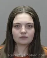 Mugshot of Tabitha Sky Ruth Munson booked in Renville County, Minnesota on April 23, 2026