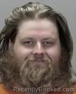 Mugshot of Matthew Lyle Huerd booked in Renville County, Minnesota on July 8, 2026