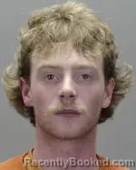 Mugshot of Kian Chad Christianson booked in Renville County, Minnesota on July 19, 2026