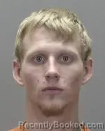 Mugshot of Kaleb James Huffman booked in Renville County, Minnesota on July 28, 2026
