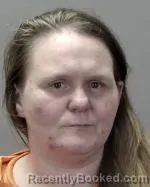 Mugshot of Maranda Marie Shubert booked in Renville County, Minnesota on August 11, 2026
