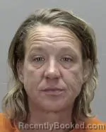 Mugshot of Jodi Renee Sussner booked in Renville County, Minnesota on August 14, 2026