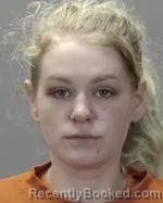 Mugshot of Alexandra Jane Hinrichs booked in Renville County, Minnesota on September 6, 2026