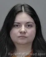Mugshot of Giovanna Sirena-Antoneitta Moreno booked in Renville County, Minnesota on September 29, 2026