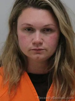 Mugshot of Logan Marie Kix booked in Rock County, Minnesota on October 3, 2026