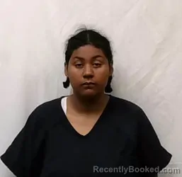 Mugshot of Magali Michelle Saguilan-Valle booked in Stokes County, North Carolina on April 29, 2026