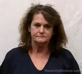 Mugshot of Peggy McBride Metts booked in Stokes County, North Carolina on July 22, 2026