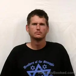 Mugshot of Travis Wesley Vaughan booked in Stokes County, North Carolina on August 21, 2026