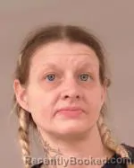 Mugshot of Desirae June Bach booked in Scott County, Minnesota on March 25, 2026