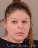 Mugshot of Kaley Marie Defoe booked in Scott County, Minnesota on March 27, 2026