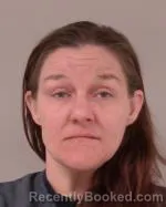 Mugshot of Tiffany Ariel Hatfield booked in Scott County, Minnesota on March 30, 2026