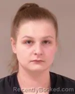 Mugshot of Alivia Irene Wermerskirchen booked in Scott County, Minnesota on July 15, 2026