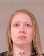Mugshot of Rachel Anne Ricke booked in Scott County, Minnesota on July 28, 2026