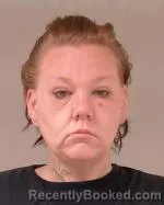Mugshot of Stephanie Marie Johnson booked in Scott County, Minnesota on August 8, 2026