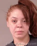 Mugshot of Malisia Ariana Vaughn booked in Scott County, Minnesota on September 8, 2026