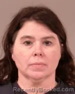 Mugshot of Nicole Marie Amundsen booked in Scott County, Minnesota on October 9, 2026