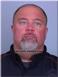 Booking photo from Sherburne County, Minnesota