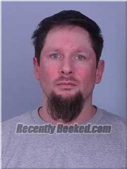 Booking photo from Sherburne County, Minnesota