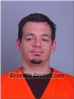 Booking photo from Sherburne County, Minnesota