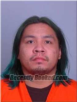 Booking photo from Sherburne County, Minnesota