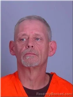 Booking photo from Sherburne County, Minnesota